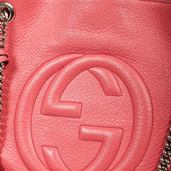Gucci Soho Tote Coral - Picture 5 of 9